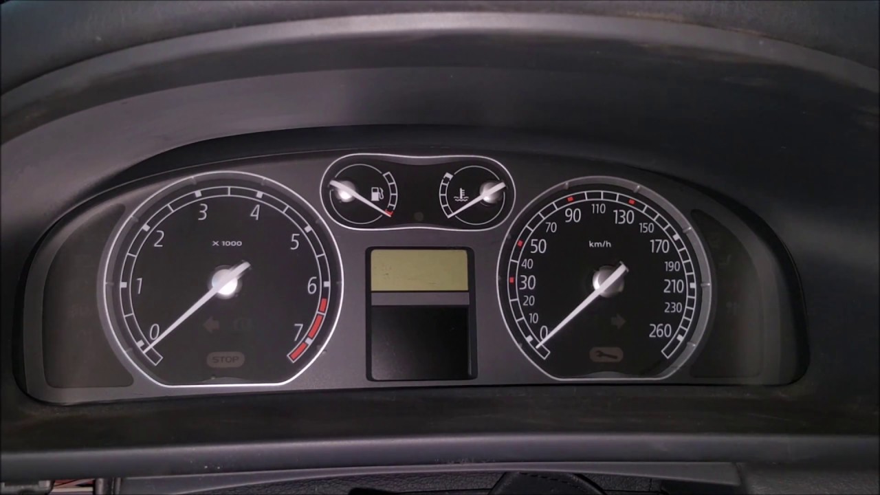 [PL/EN] Renault Laguna II phase I - Zestaw wskaźników - informacje