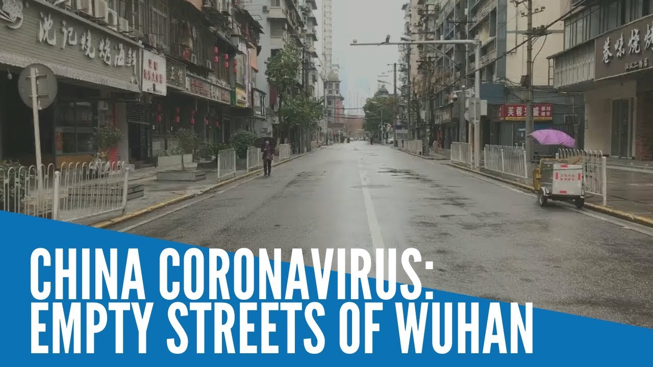 China coronavirus: Empty streets of Wuhan