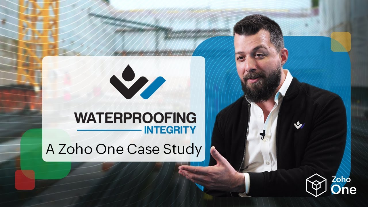 Simplifying Waterproofing Design and Testing with Zoho One