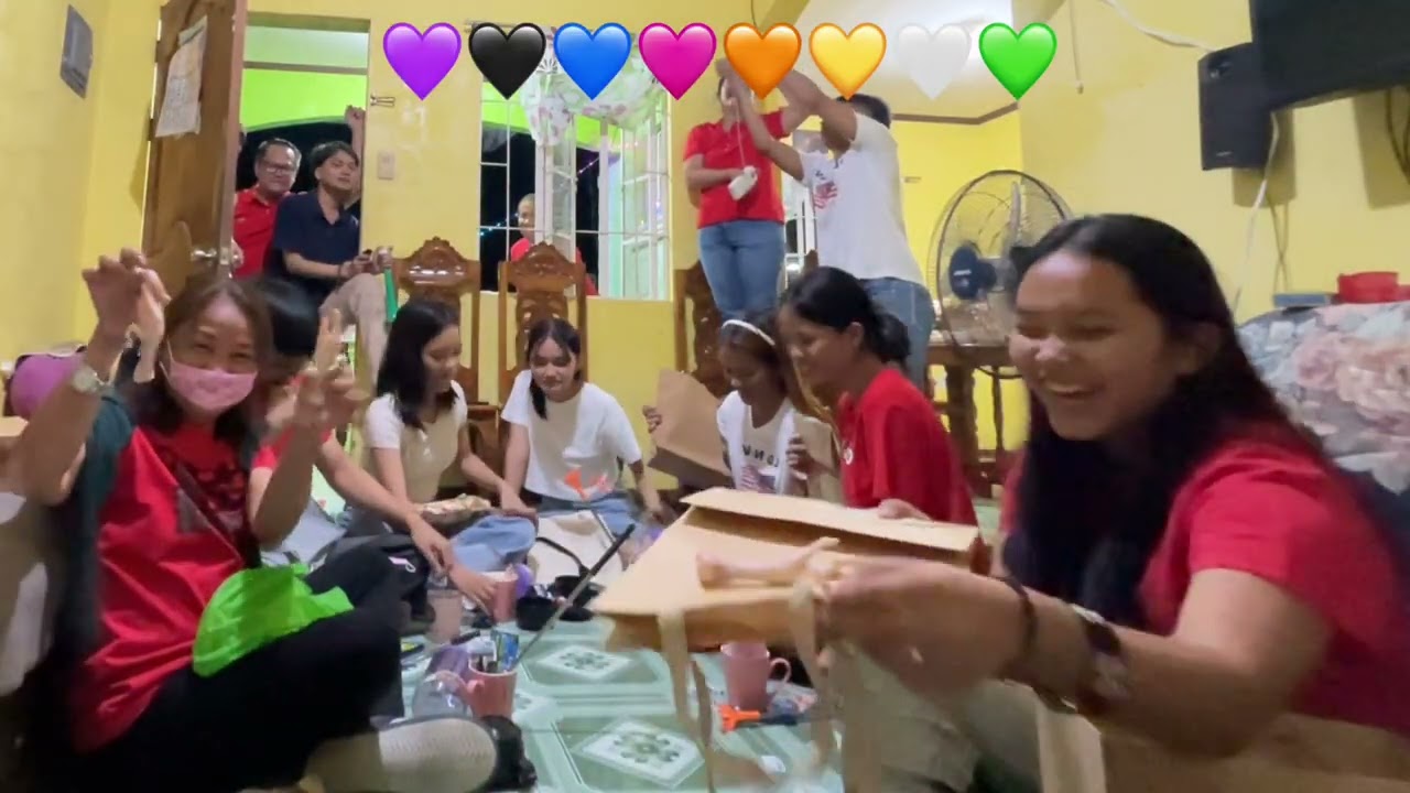 Color Exchange Gift! ❤️ #exchangegift #happynewyear #lifewithnhyobie 