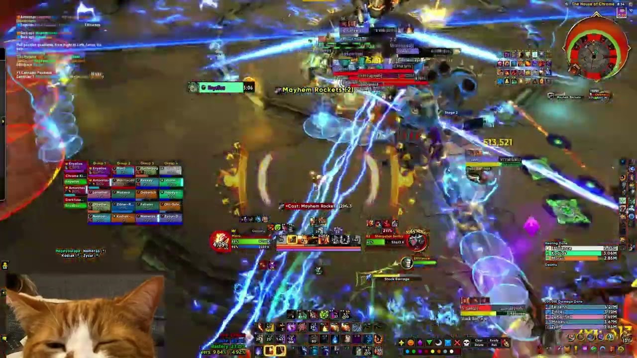 Whirl CE Mythic Gallywix Fire Mage Raid Leader POV