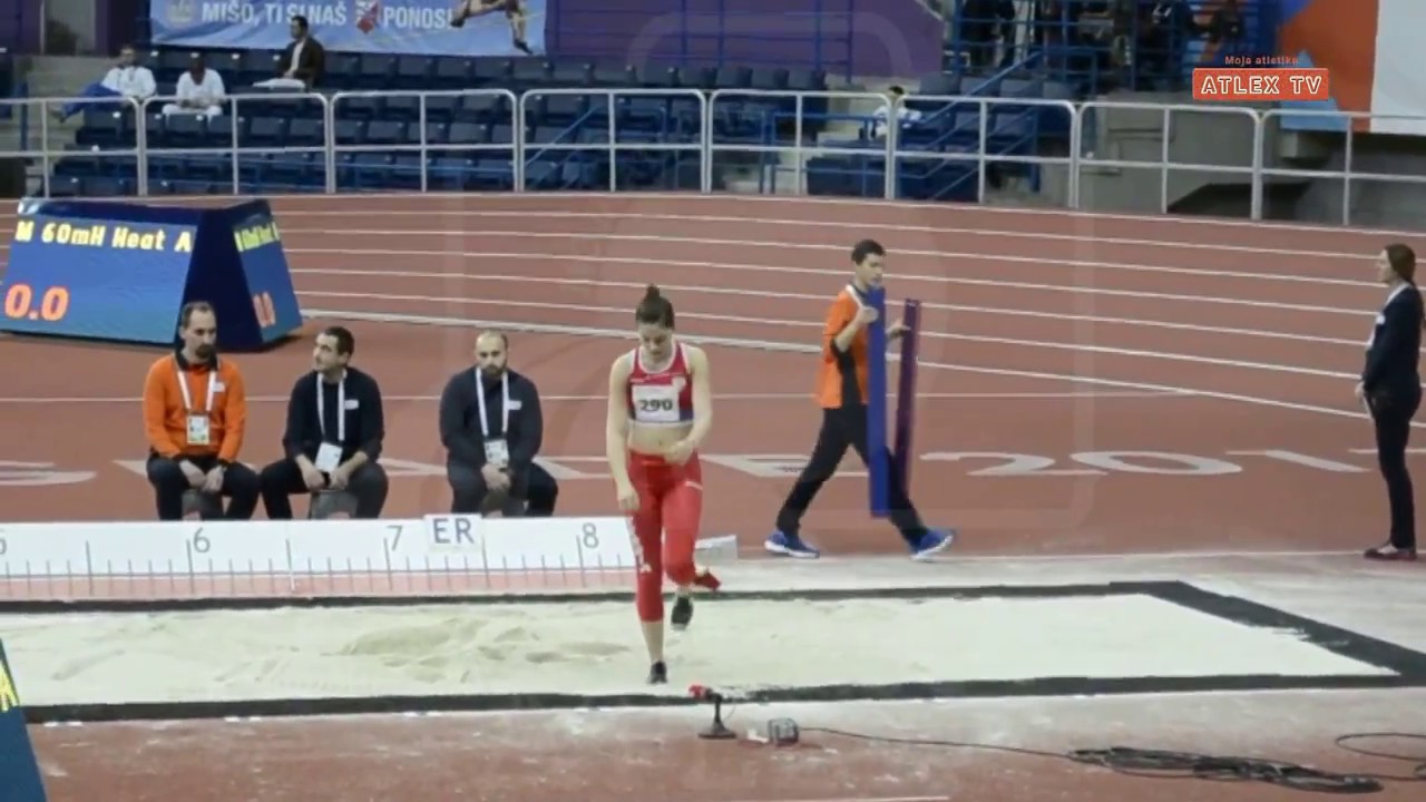 Balkan Indoor Championship, Belgrade 2017 - Long Jump, women - Milica Gardasevic