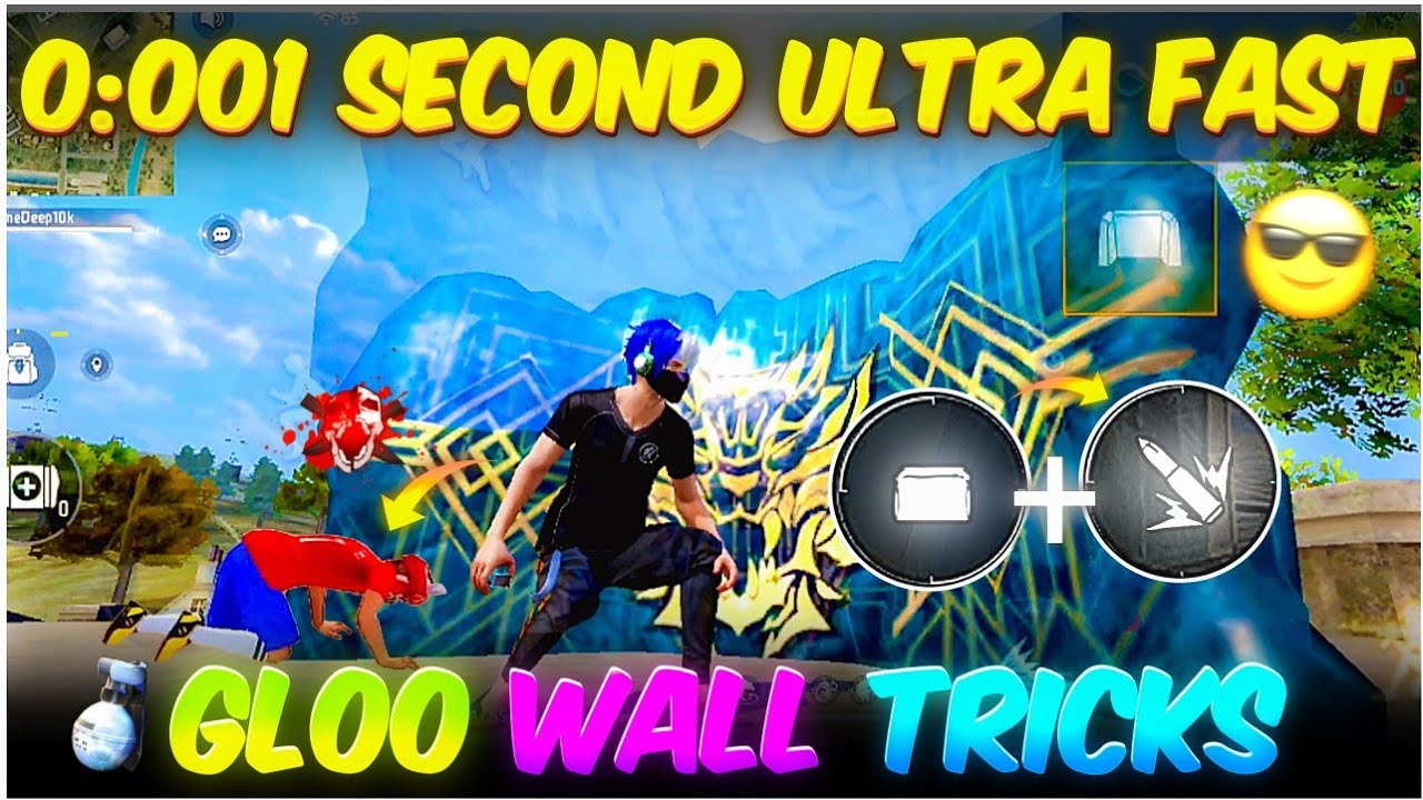 The FASTEST Way To Use Gloo Wall No Delay 🚀🔥In |Garena Free Fire |BLACKSTAR GMR