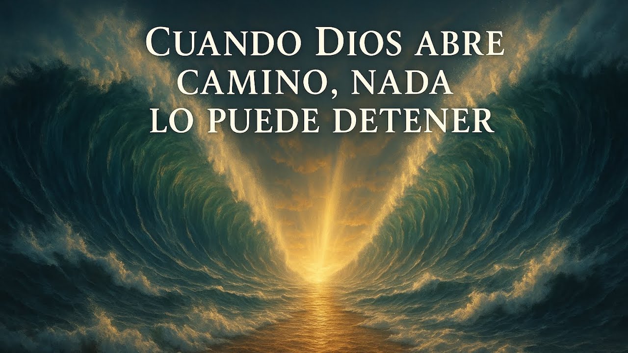 Cuándo Dios abre camino, nada lo puede detener