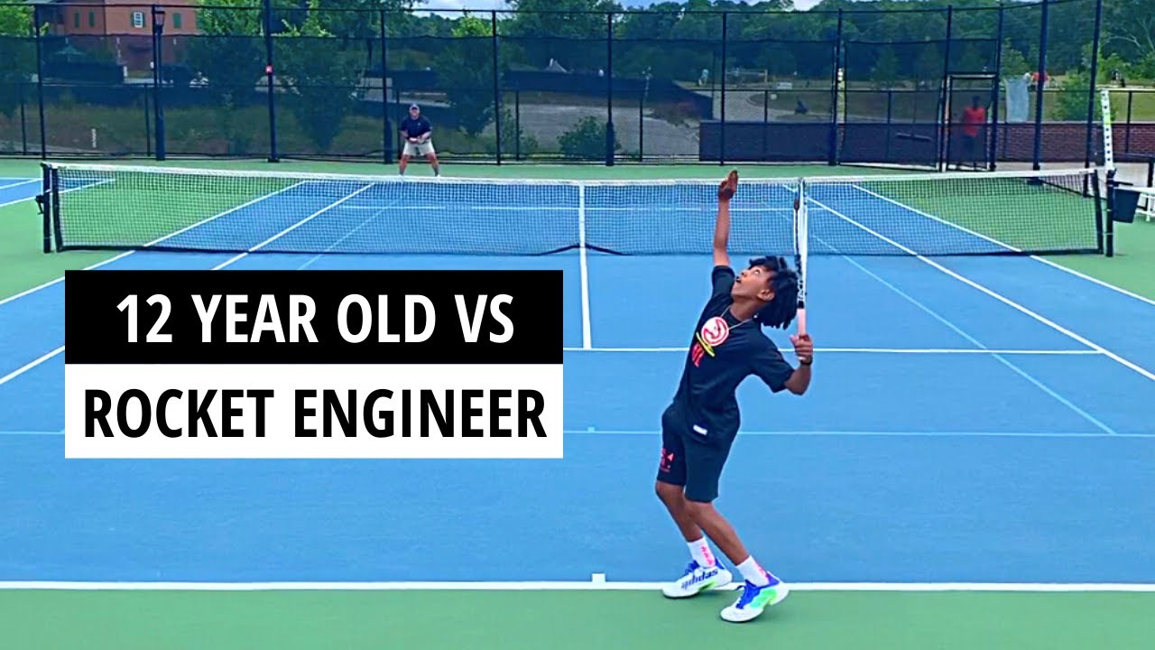 Nationally Ranked 12 Year Old Challenges USTA 4.5 Rocket Engineer