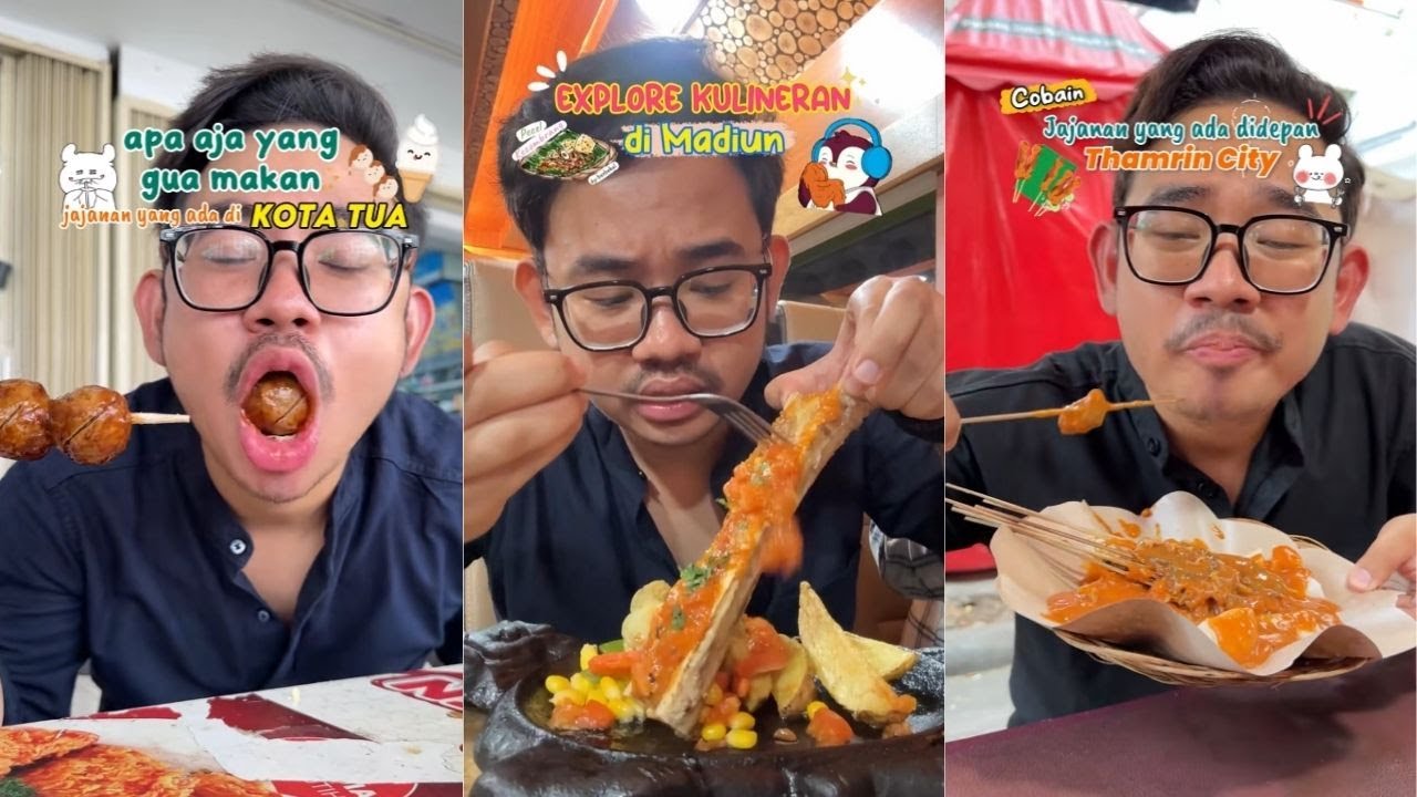 Kulineran Di Madiun, Jajan Apa Aja Di Thamrin City & Kota Tua, Makan Di Kondangan Tiktoker Ravie
