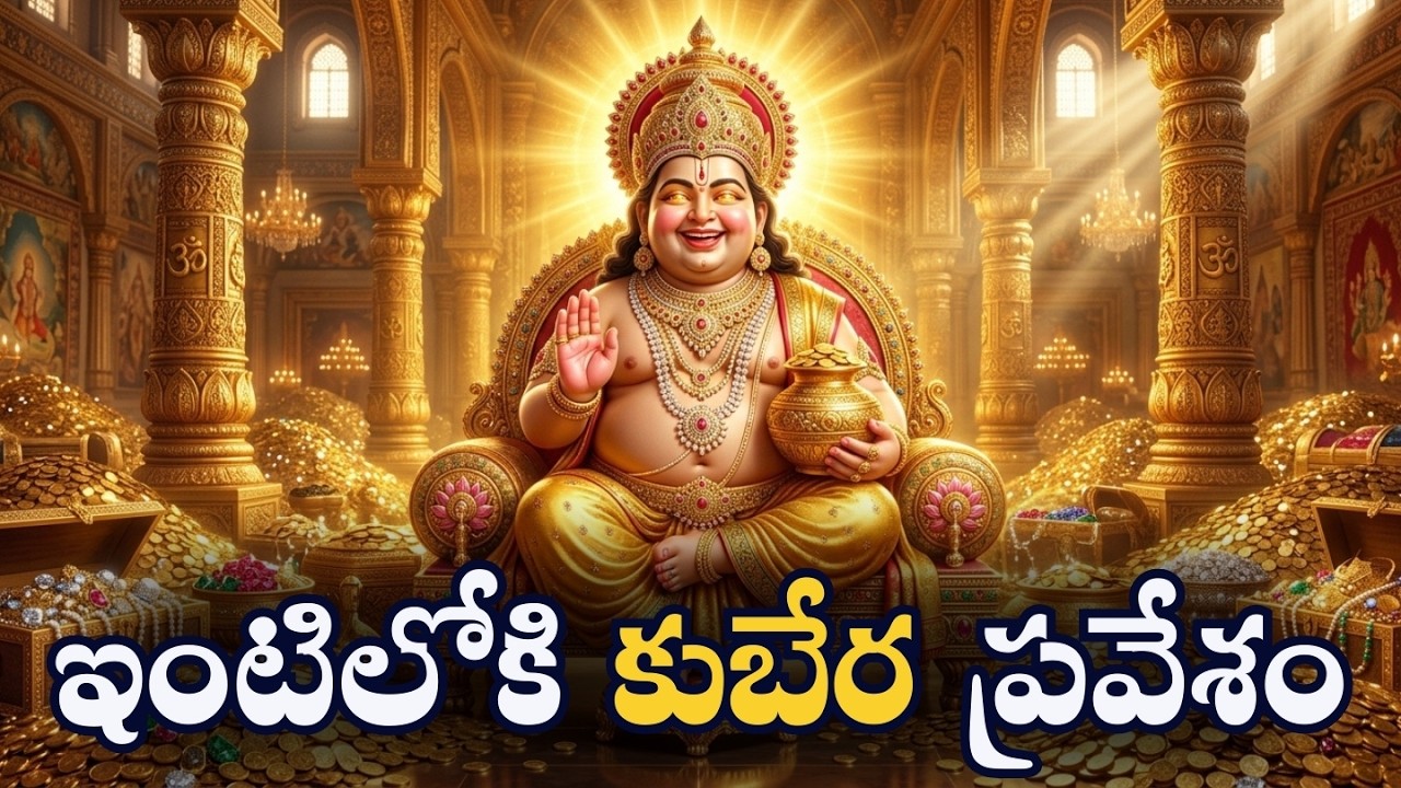 Most Powerful Kubera Ashta Lakshmi Mantra 🪔 Attract Wealth, Luck & Prosperity | Daily Money Mantra