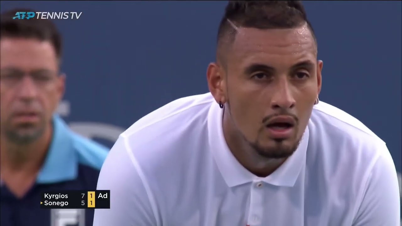 N. Kyrgios Vs. L. Sonego - Cincinnati R1 2019