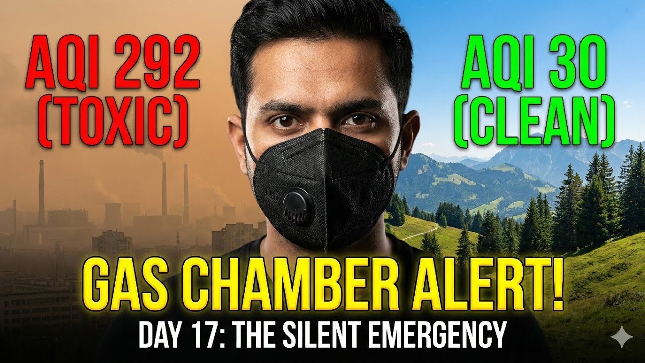 Why Talcher & Delhi are Dying? | Day 17/1000 AQI Audit Challenge 