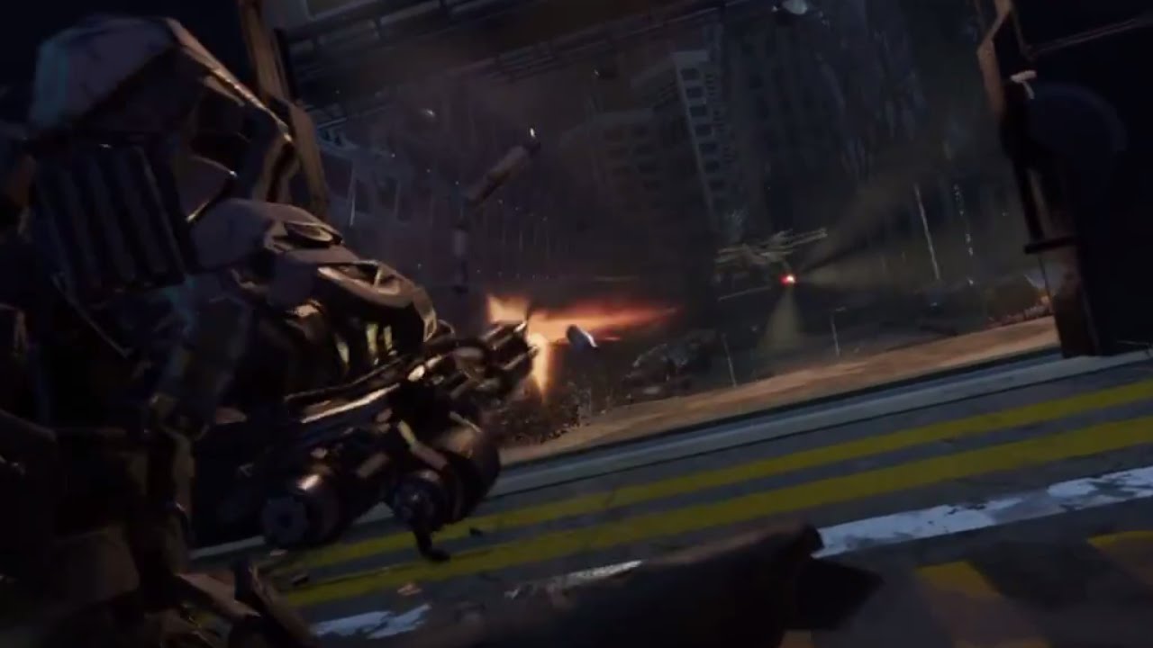 Call of Duty Advanced Warfare Hover Bike escape