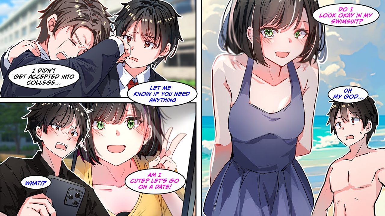 [Manga Dub] During his study gap year, my friend’s phone was secretly used by his younger sister