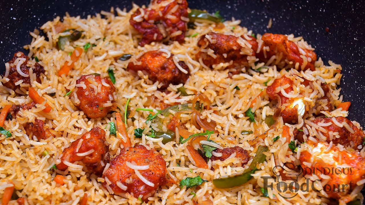 Gobi Fried Rice/ Cauliflower Fried Rice/ Gobi Rice Recipe