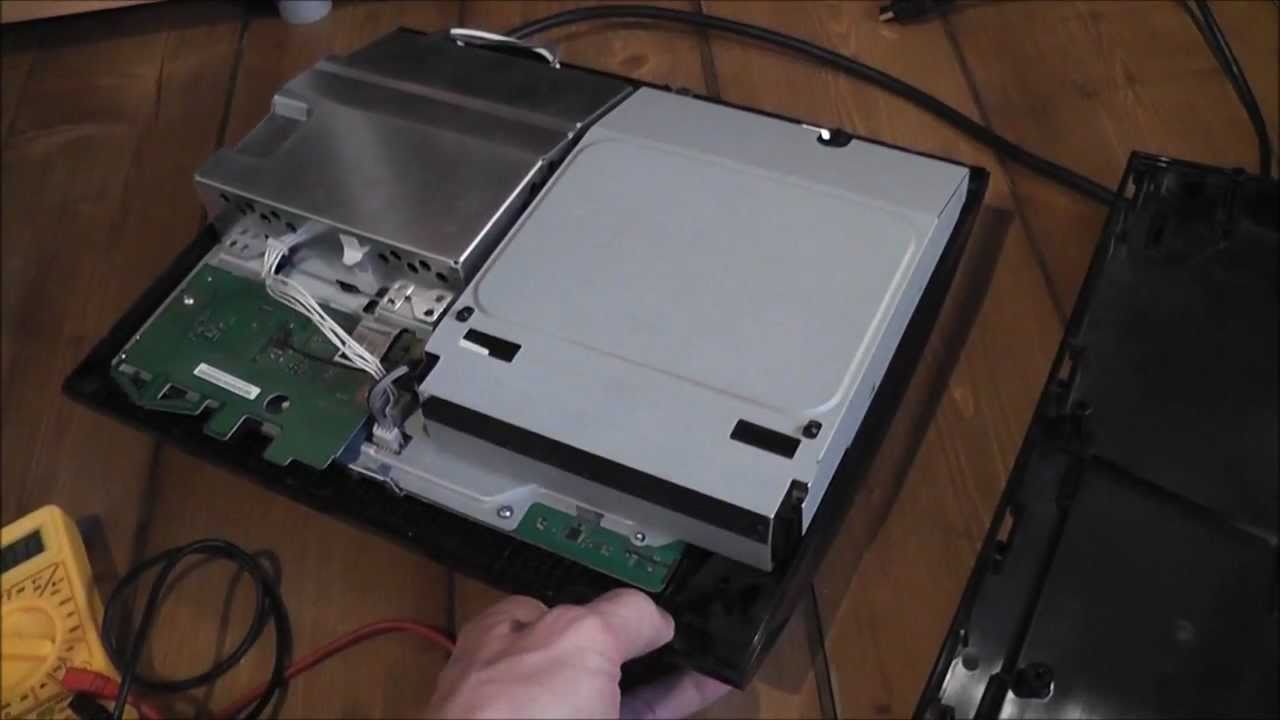 PS3 YLOD Repair - Final Part 3 - Fixing Faulty Consoles - Power Supply Test