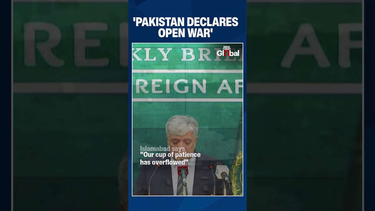 Pakistan Declares Open War on Afghanistan After Deadly Cross-Border Air Strikes