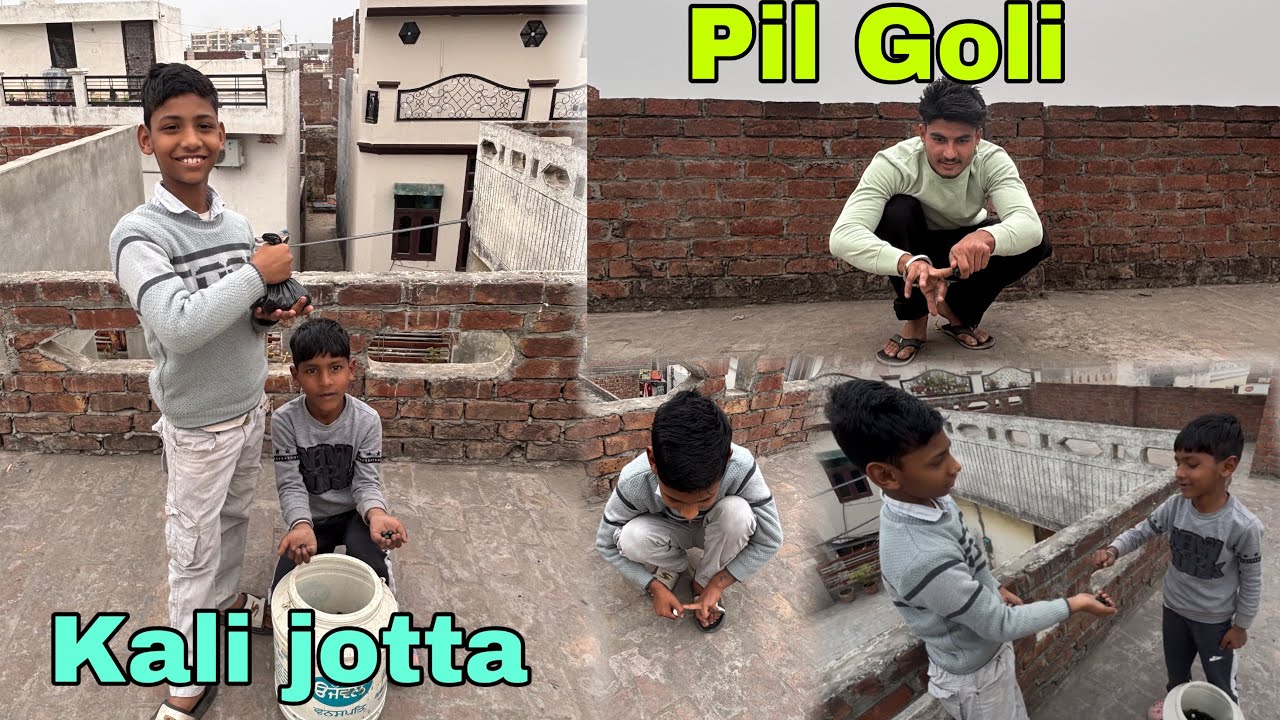 Kali Jotta Ka Khel 😍 | Pil Goli Kanche Game 🔥 | Kanche master 2025 |