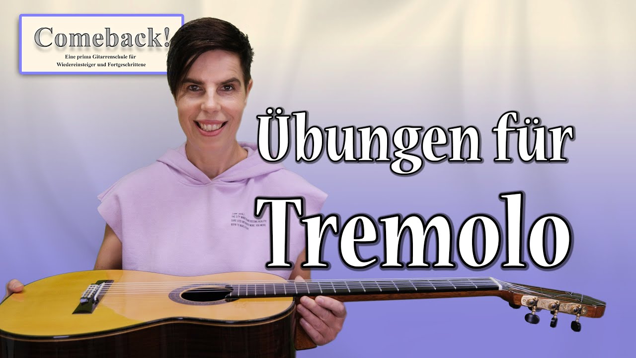 [138] Gitarre lernen für Fortgeschrittene - Tremoloübungen für Gitarre