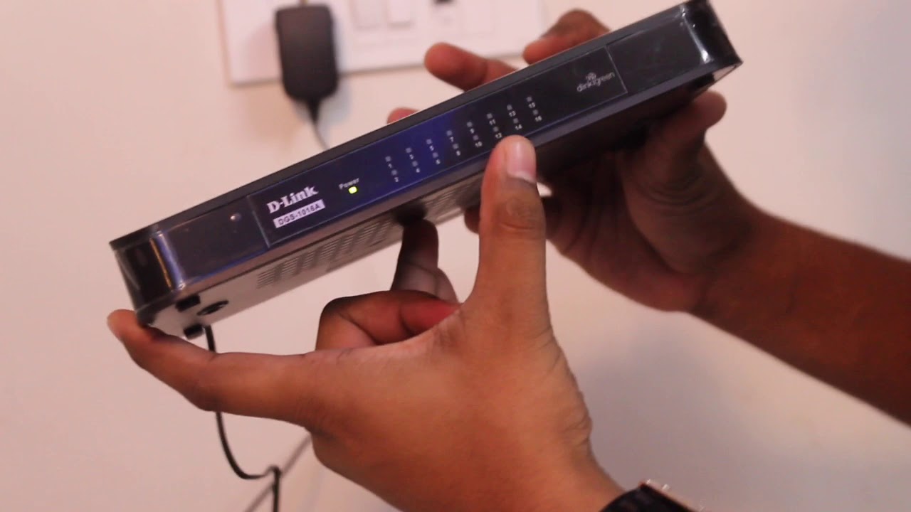 D-LINK 16 PORT GIGABIT SWITCH DGS-1016A #UNBOXING