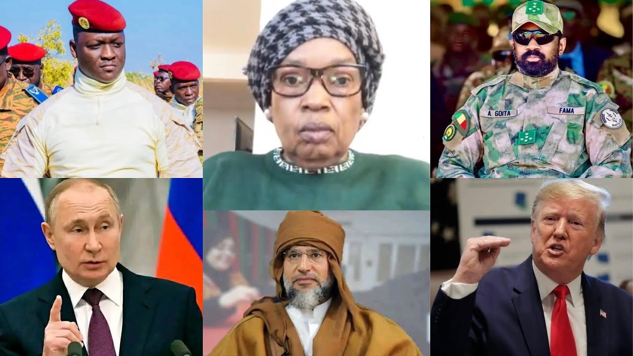 TRÈS TRÈS URGENT : MAMAN NATIONALE VS ASSIMI GOÏTA, IBRAHIM TRAORÉ, VLADIMIR POUTINE ET DONALD TRUMP