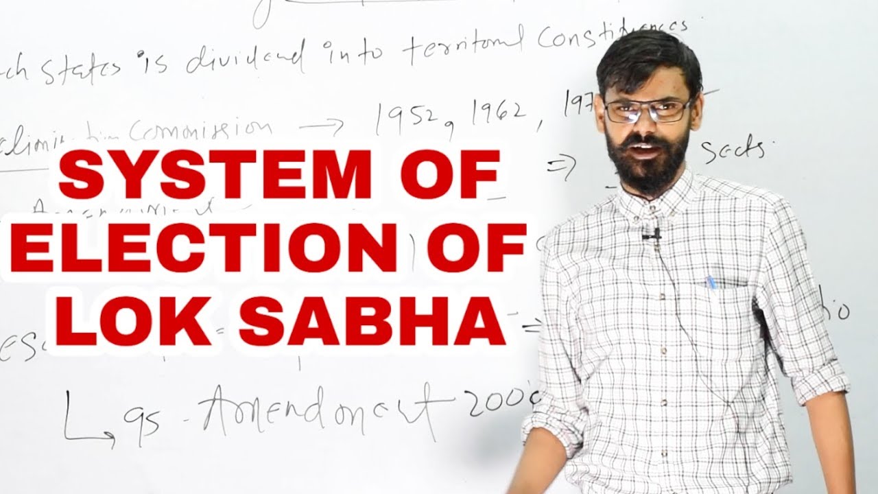 SYSTEM OF ELECTION OF LOK SABHA | Vivek Guruji