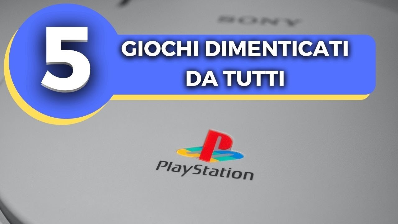 5 GIOCHI DIMENTICATI PER PS1 ! TU LI RICORDAVI? #youtubeitalia #videogiochi #osteriadeinerd #retro