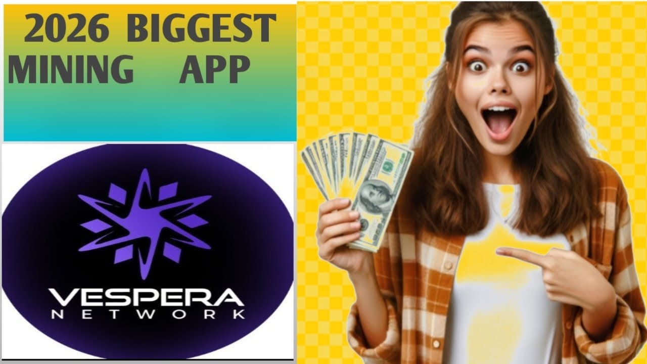 | VESPERA NETWORK | 2026 BEST MOBILE MINING APP 🔥🔥 DON'T MISS OUT 