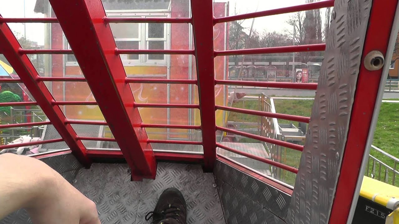 Ostravská pouť 2014 - ATRAKCE KAMIKAZE ZA JÍZDY / ATTRACTION KAMIKAZE ON-RIDE