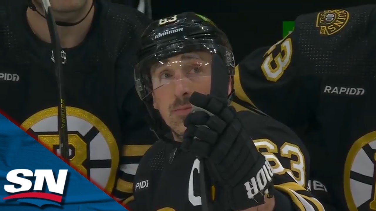 Brad Marchand Receives Standing Ovation After Video Tribute For His 1000th Game