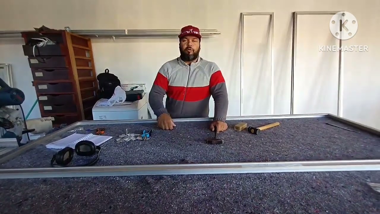 fabricação de janela maxim ar 3 folhas e 3 bandeiras- parte 1