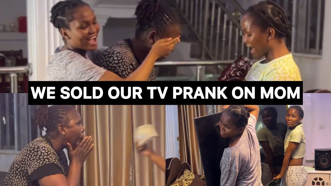 STOLEN TV PRANK ON OUR MUM GONE WRONG