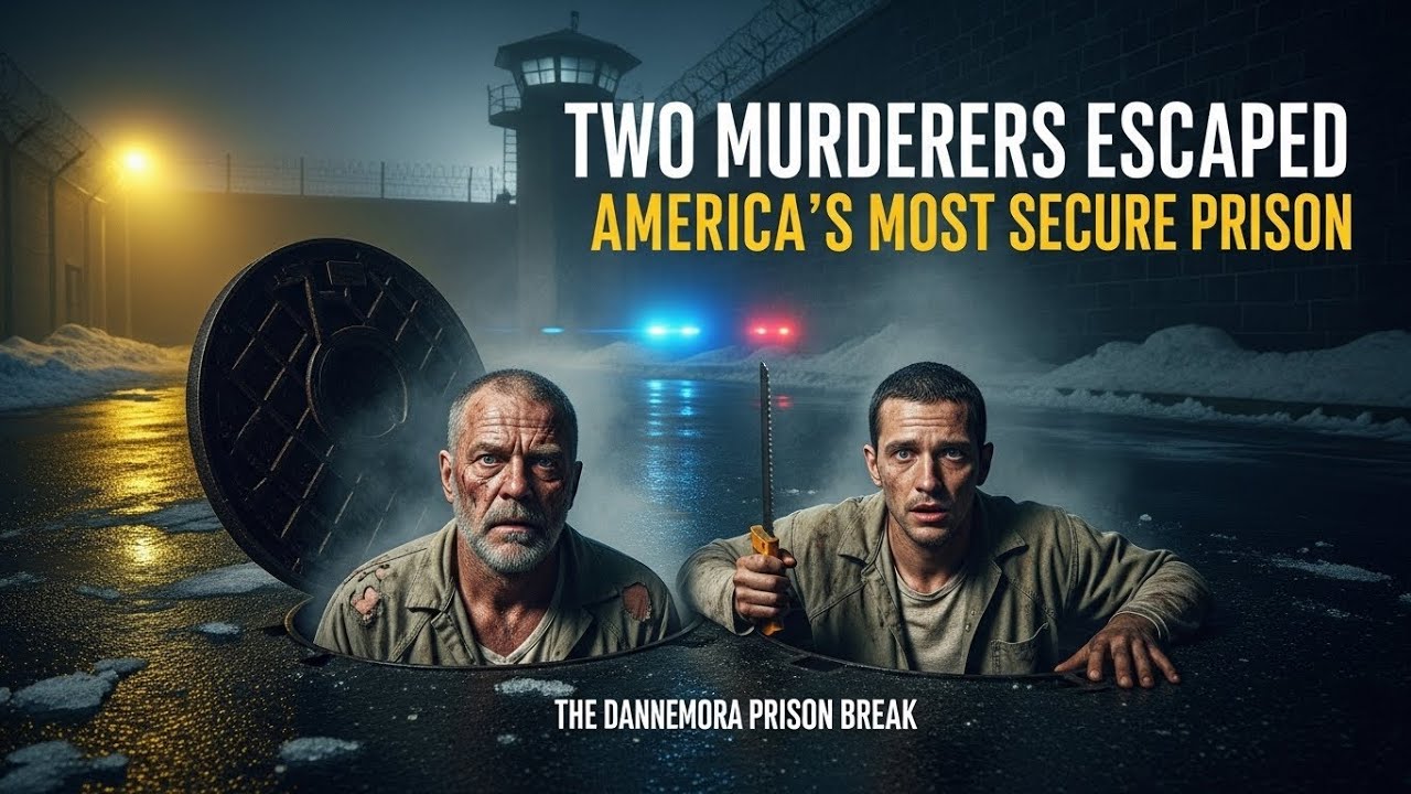 Two Murderers Escaped America’s Most Secure Prison  The Dannemora Prison Break
