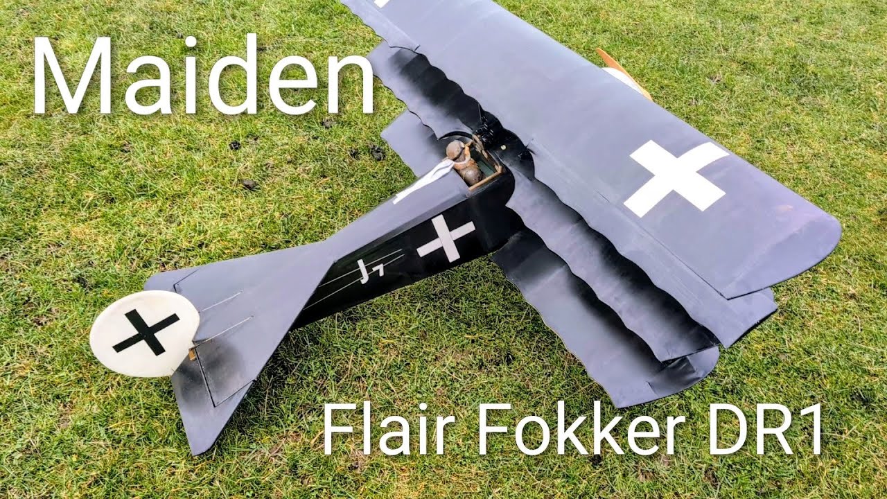 Сегодня первый день. Flair Fokker DR1