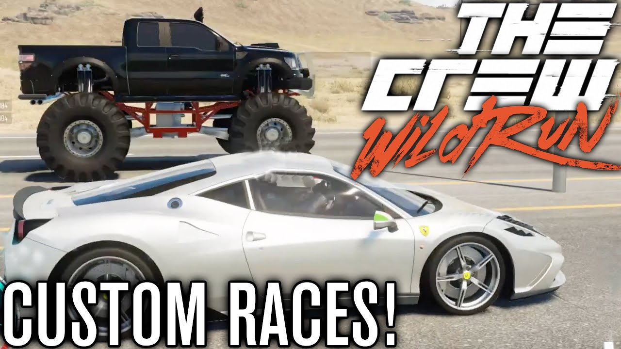 The Crew Wild Run Gameplay | CUSTOM RACES! (FreeDrive Challenges)