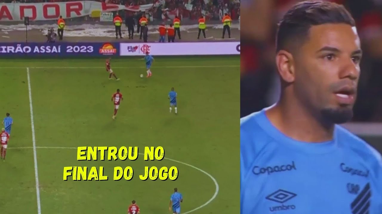 ESTREIA DE BRUNO PERES PELO ATHLETICO PARANAENSE