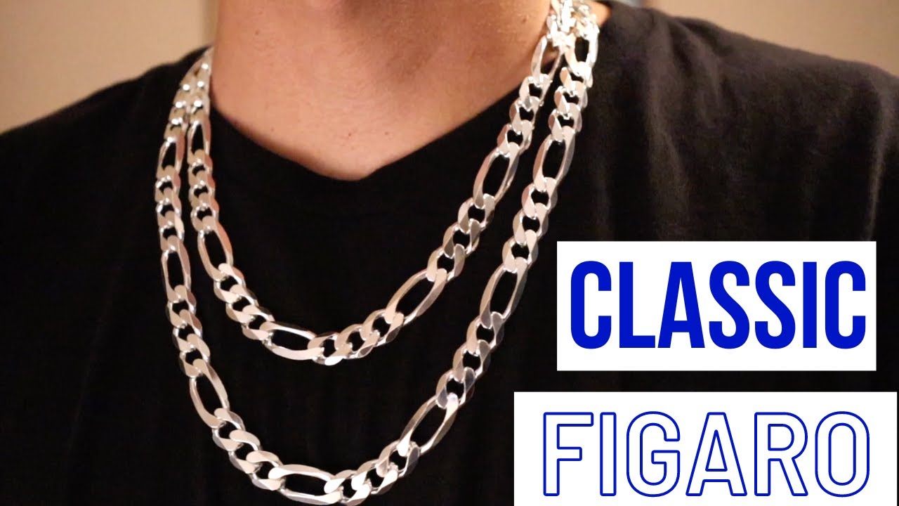 Huge Classic Figaro Chain 925 Sterling Silver Review