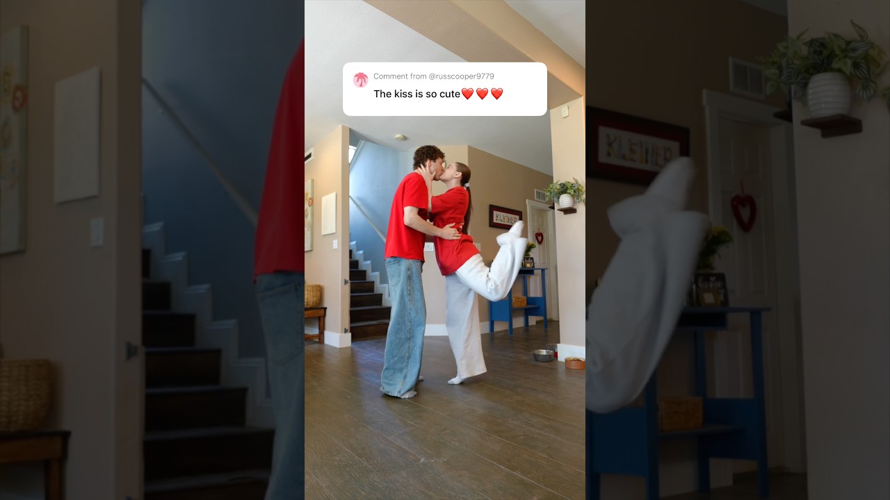 OMG WE KISSED&hellip;.😳💋🙌🏼 #couple #dance #trend #shortvideo #shorts #duet #kiss