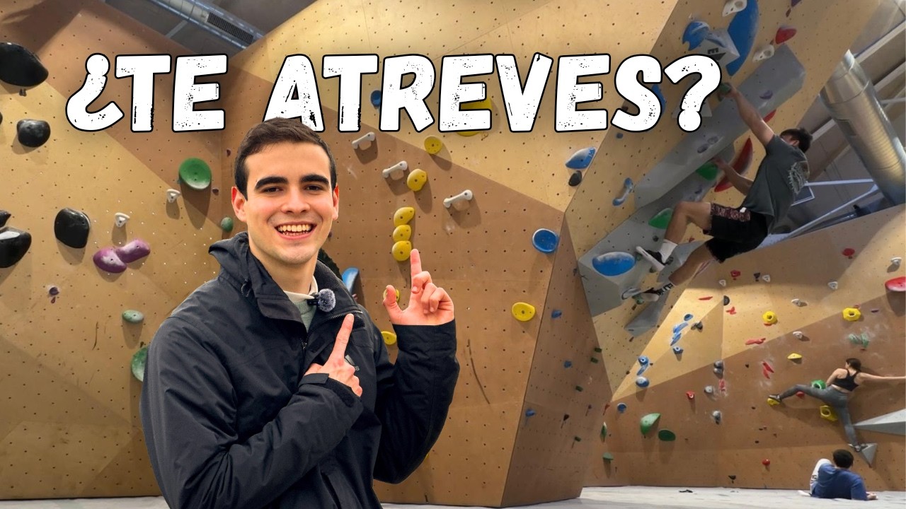 ¿ESCALADA SIN EXPERIENCIA? Probando el mejor rocódromo de Madrid