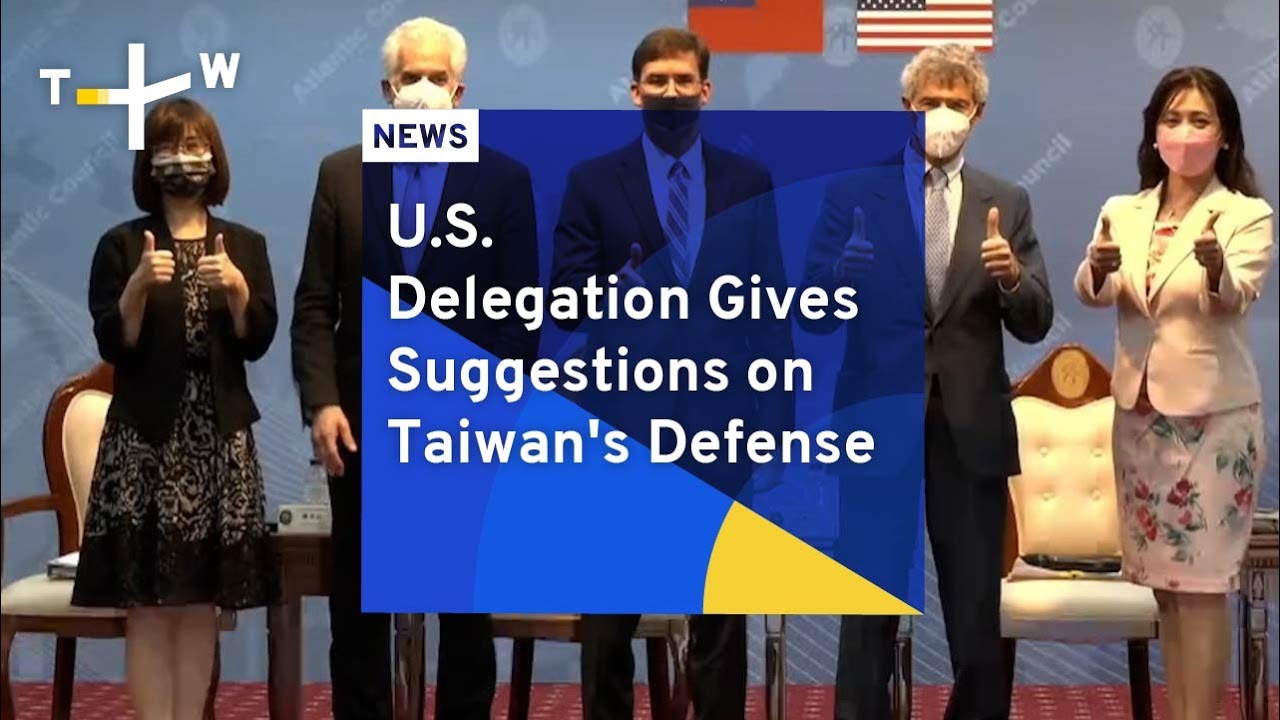 U.S. Delegation Gives Suggestions on Taiwan's Defense | TaiwanPlus News