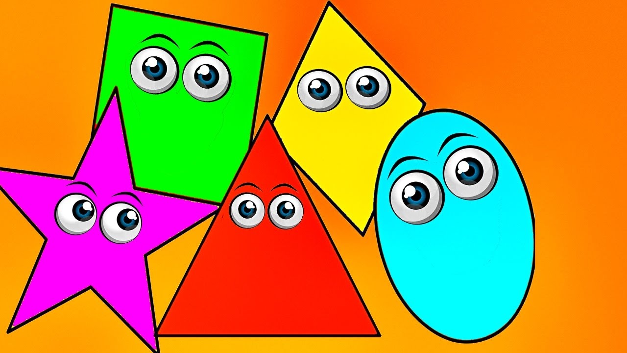 Canciones Infantiles- Triangulo - Cuadrado - Circulo - Rectangulo - Formas geometricas #