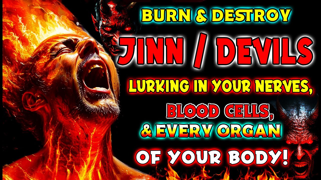 SPIN RUQYAH - DESTROY Djinn, MAGIC THAT LIVE IN ROOMS, HOUSES & BODY