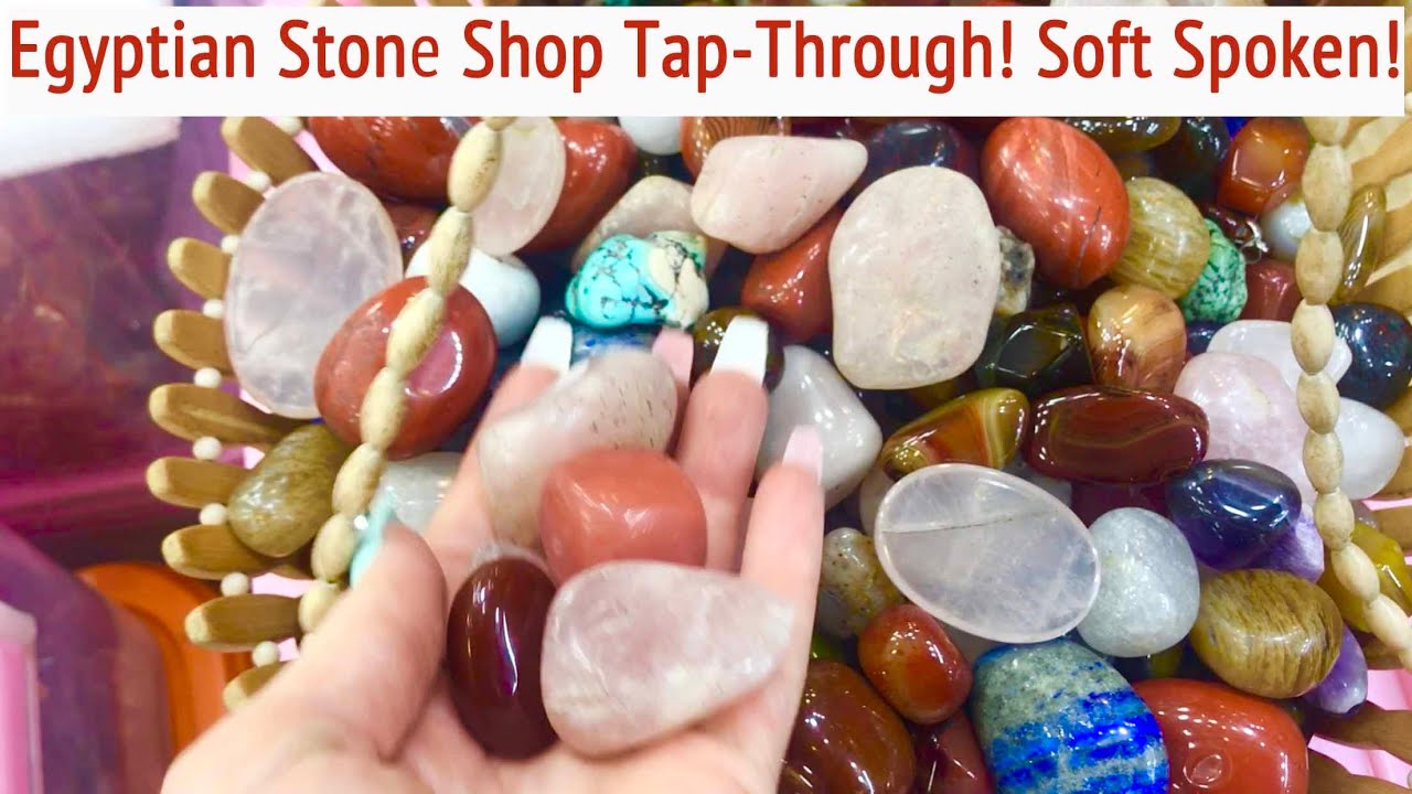 ASMR * Tapping in an Egyptian Stone Store! * Fast Tapping & Scratching * Soft Spoken * ASMRVilla