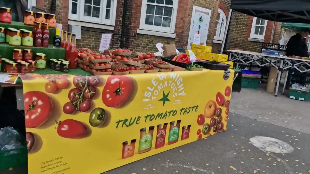 BALHAM FARMERS MARKET (2025) Walking Through