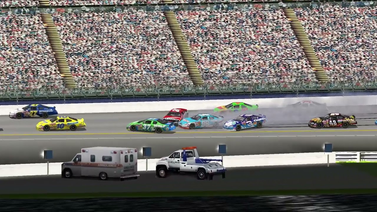 NR2003 2002 Stacker 2 GNC Live Well 250 BGN Big One @ Daytona Reenactment