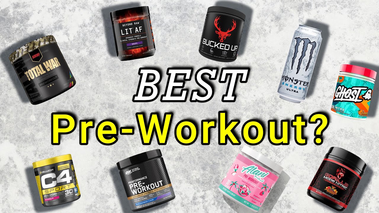 Best Pre-Workouts (RANKED)