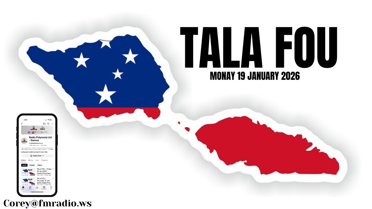 TALA FOU - Mon 19 Jan 2026 (Radio Polynesia)