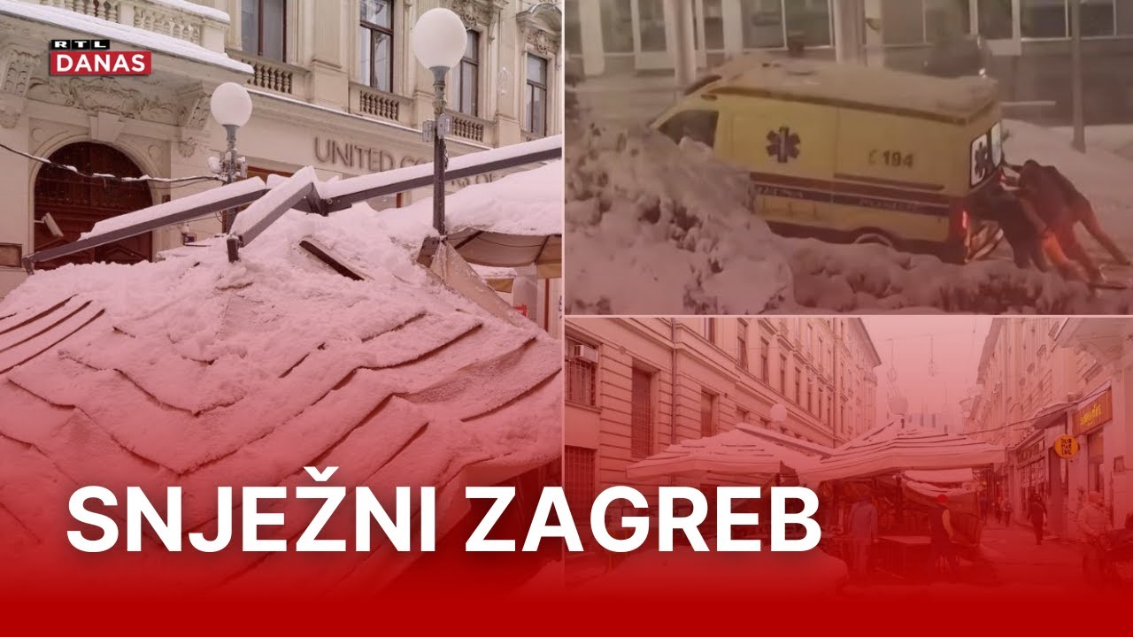 Hitnjaci morali gurati vozilo po Rebru, a sva sreća što se nitko nije nalazio ispod tende| RTL Danas