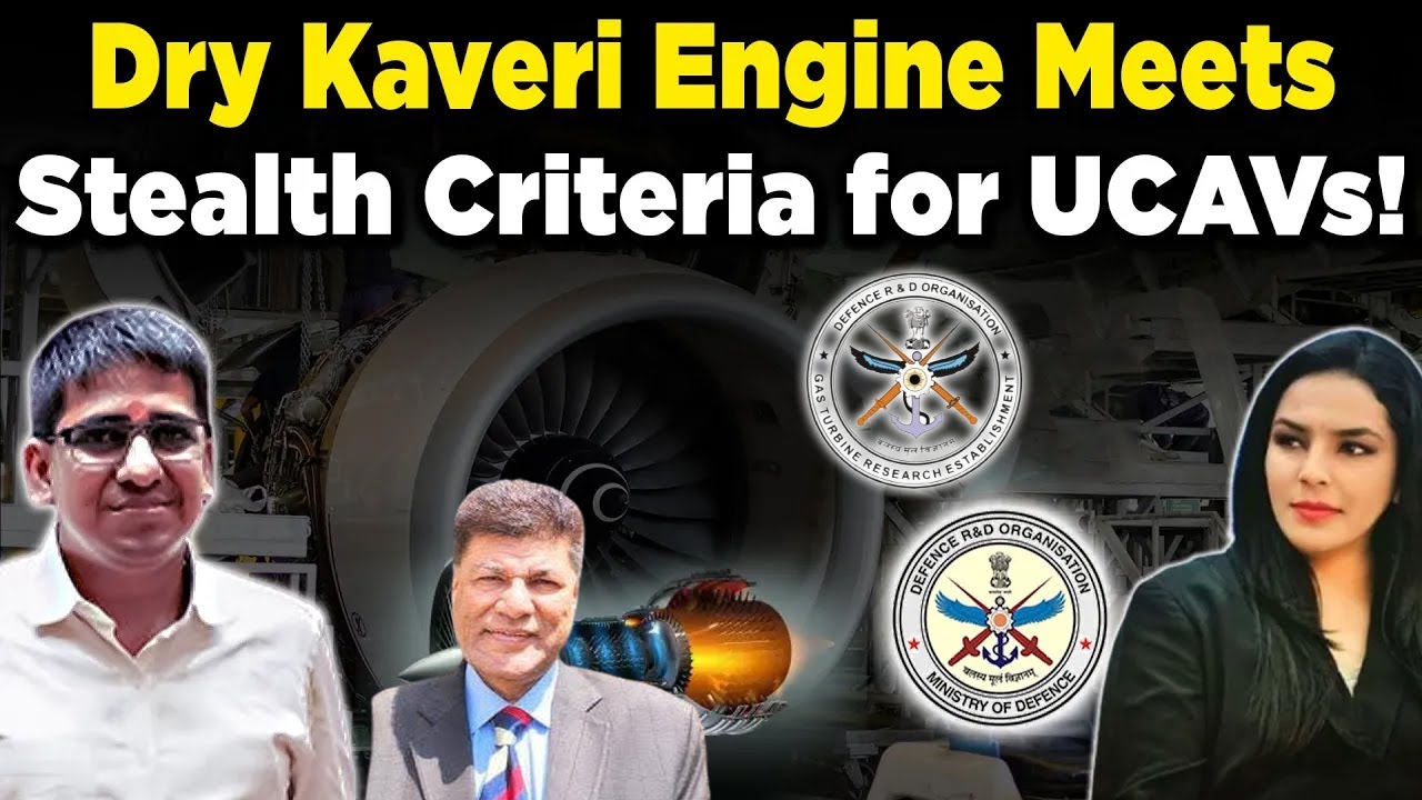 GTRE & DRDO Confirm Dry Kaveri Engine for UCAV Meets Stealth Criteria | India’s Next-Gen Drone Power