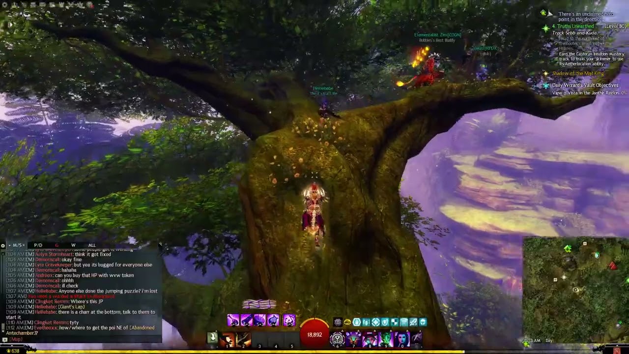 Birdie benefactor | Guild Wars 2: Visions of Eternity Jumping Puzzle