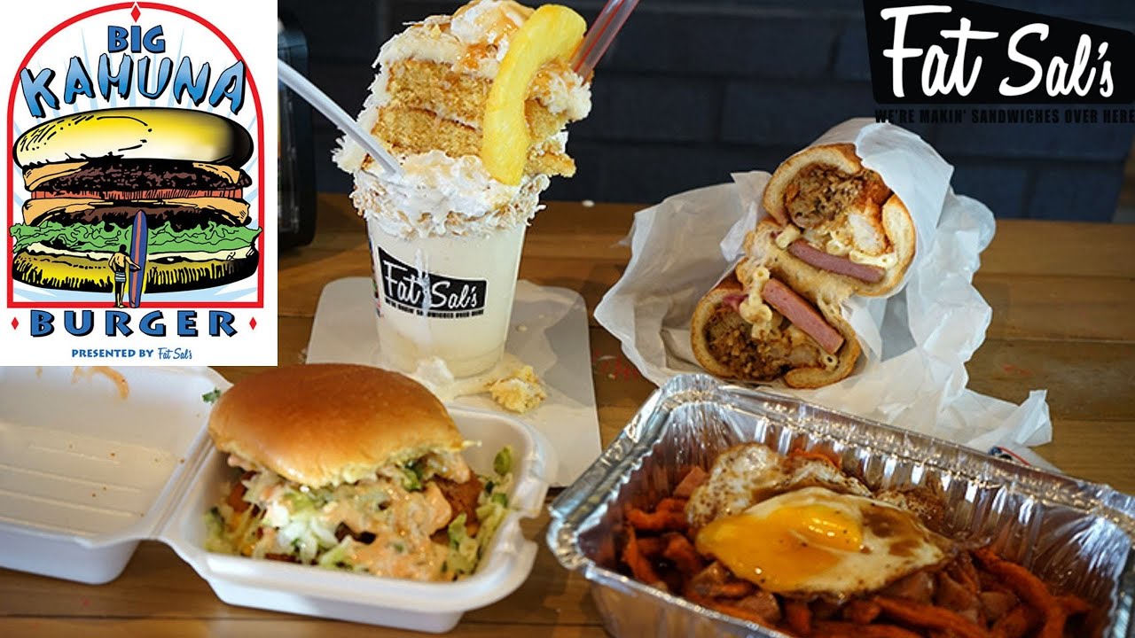 #fatsals The Big Kahuna Burger pop-up at Fat Sal's in Hollywood 10/30-10/31