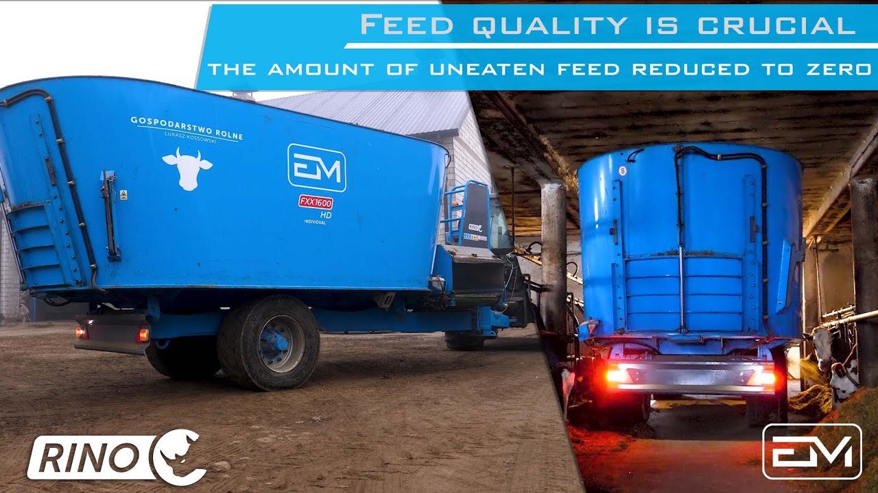 How the Euromilk RINO mixer wagon affected milk production and cow health after 2 years | Interview