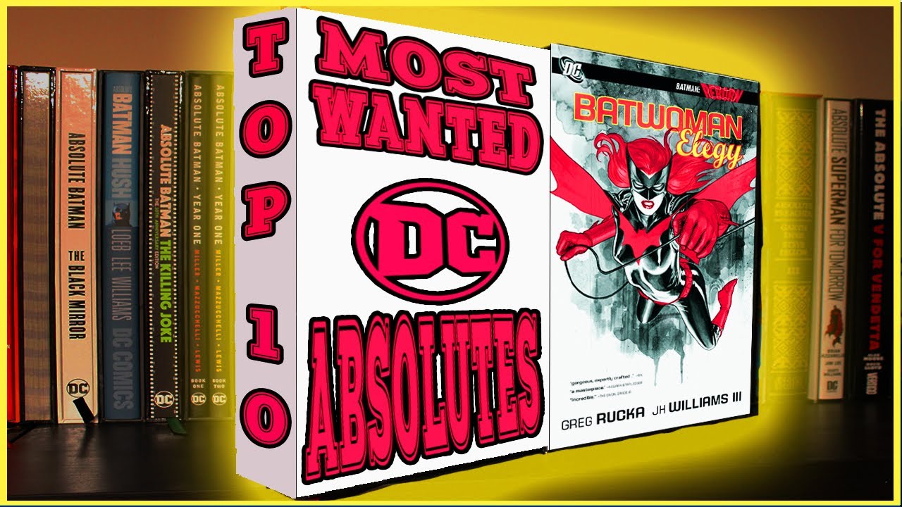 My 10 most wanted Absolute Editions (DC Comics)